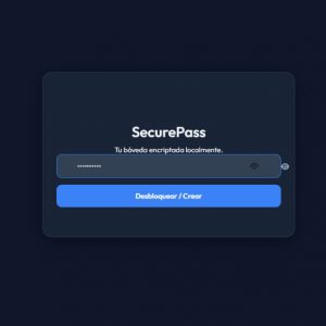 🔐 GuardaPass — Tu Monedero de Contraseñas Seguro