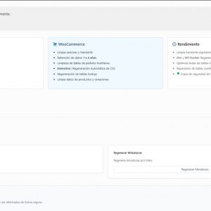 WP Cleaner Pro – Optimización Total de WordPress, Base de Datos, WooCommerce y Medios